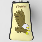 Bald Eagle Design Golf Headcover (Rotieren 90)