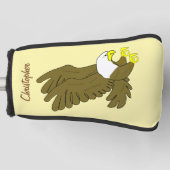 Bald Eagle Design Golf Headcover (Vorderseite)