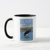 Bald Eagle Diving - Glacier National Park, MT Tasse (Links)