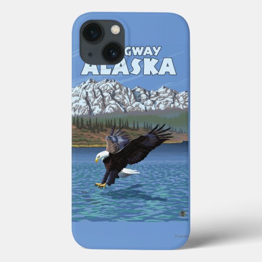 Bald Eagle Diving - Skagway, Alaska Case-Mate iPhone Hülle (Rückseite)