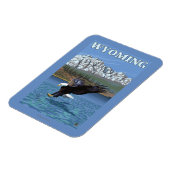 Bald Eagle Diving - Wyoming Magnet (Linke Seite)