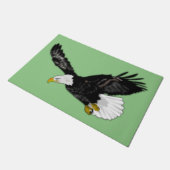 Bald Eagle Doormat - Farbe auswählen Fußmatte (Schrägansicht)