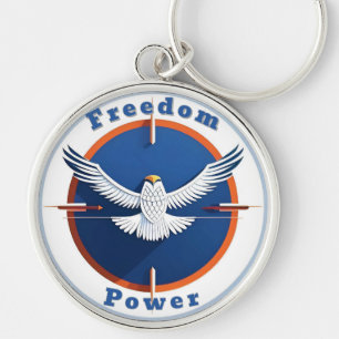 Bald Eagle Emblem Schlüsselanhänger