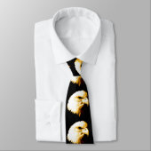 Bald Eagle Eye Necktie Krawatte (Gebunden)
