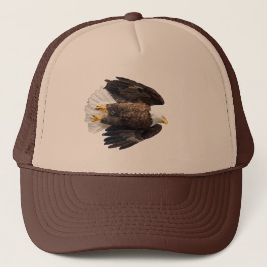 Bald Eagle Flash Truckerkappe (Vorderseite)