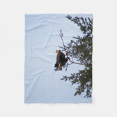 Bald Eagle Fleecedecke (Vorderseite)