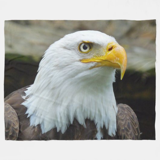 BALD EAGLE FLEECEDECKE (Vorderseite (Horizontal))