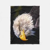Bald Eagle Fleecedecke (Vorderseite)