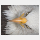 Bald Eagle Fleecedecke (Vorderseite (Horizontal))