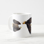 Bald Eagle Flight Kaffeetasse (Vorderseite Links)