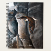 Bald Eagle Flight Rocks Planer (Vorderseite)