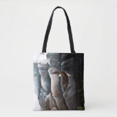 Bald Eagle Flight Rocks Tasche (Vorderseite)