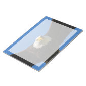 Bald Eagle Flyby Up Close Notizblock (angewinkelt)