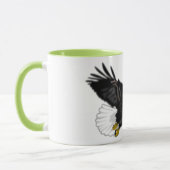 Bald Eagle Flying Tasse Geschenk (Links)