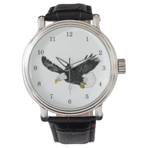 Bald Eagle Flying Watch Geschenk Armbanduhr