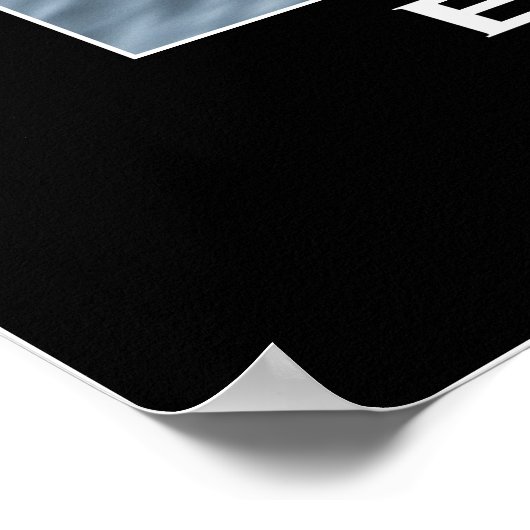 Bald Eagle Foto Poster (Ecke)