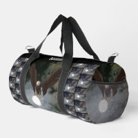 Bald Eagle Full Moon Fantasie Personalisiert