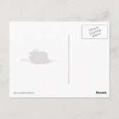 Bald Eagle Gaze Postkarte (Rückseite)