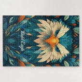 Bald Eagle Geometric Illustration Puzzle (Horizontal)