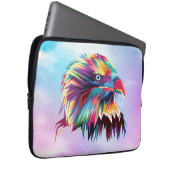 Bald Eagle Geometric Prismatic Design-80590 Laptopschutzhülle (Vorne Rechts)