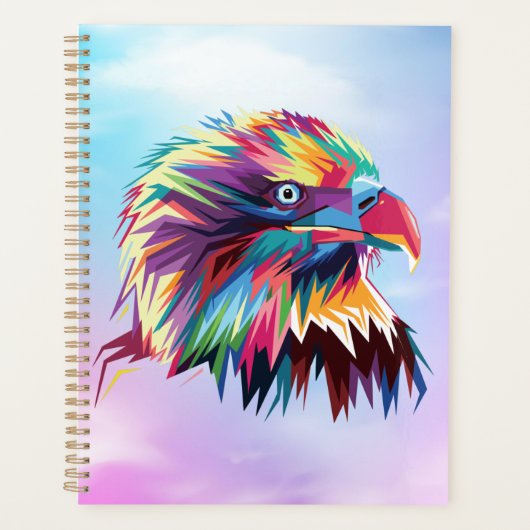 Bald Eagle Geometric Prismatic Design-80590 Planer (Vorderseite)