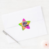 Bald Eagle Geometric Prismatic Design-80590 Stern-Aufkleber (Umschlag)