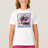 Bald Eagle Geometric Prismatic Design-80590
