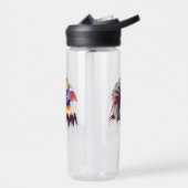 Bald Eagle Geometric Prismatic Design-80590 Trinkflasche (Links)
