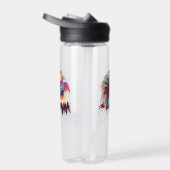 Bald Eagle Geometric Prismatic Design-80590 Trinkflasche (Rechts)