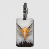 Bald Eagle Gepäckanhänger (Vorderseite Vertikal)