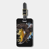 Bald Eagle Gepäckanhänger (Vorderseite vertikal)