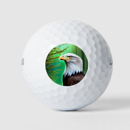Bald Eagle Golf Ball (Vorderseite)