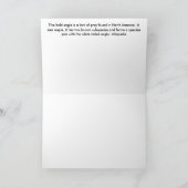 Bald Eagle Greeting Card Karte (Innenseite)