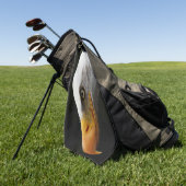 Bald Eagle gta Golfhandtuch (Gras)