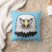 Bald eagle head kissen (Decke)