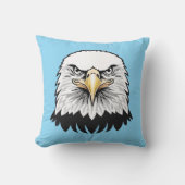Bald eagle head kissen (Vorderseite)