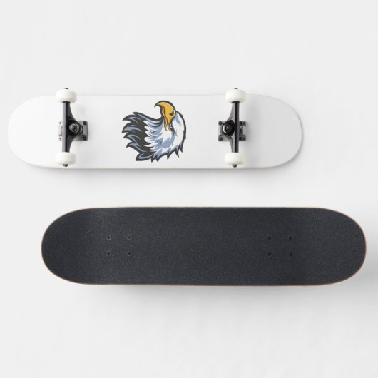 Bald Eagle Head Skateboard (Horizontal)