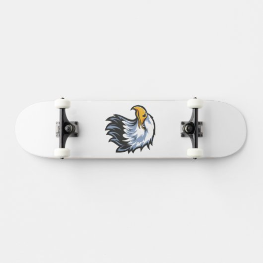 Bald Eagle Head Skateboard (Horizontal)