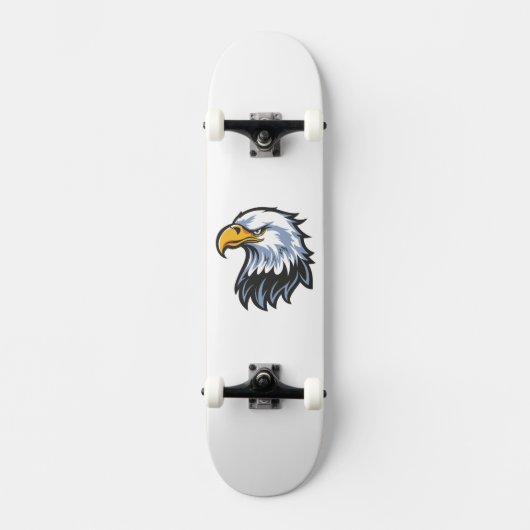 Bald Eagle Head Skateboard (Vorderseite)