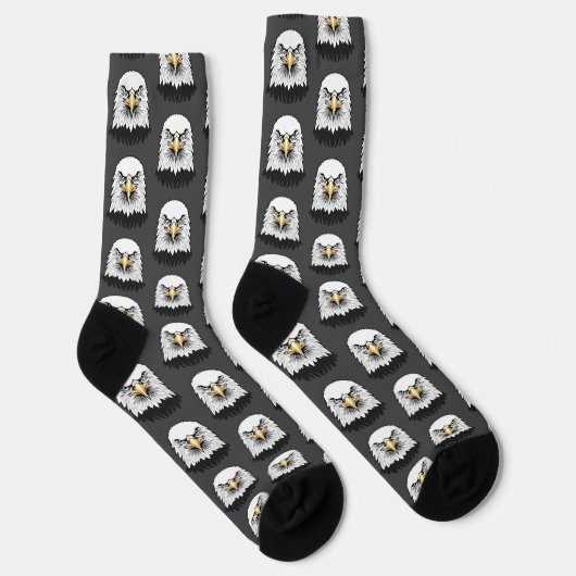 Bald eagle head socken (Rechts)