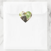 Bald Eagle Herz-Aufkleber (Tasche)