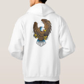 Bald Eagle Hoodie (Rückseite)