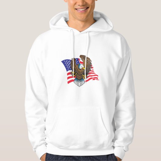 Bald Eagle Hoodie (Vorderseite)