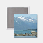 Bald Eagle im Skagway Alaska Magnet (Vorderseite/Rückseite)