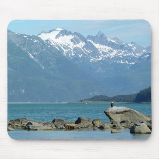 Bald Eagle im Skagway Alaska Mousepad (Vorne)
