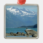 Bald Eagle im Skagway Alaska Ornament Aus Metall (Vorne)
