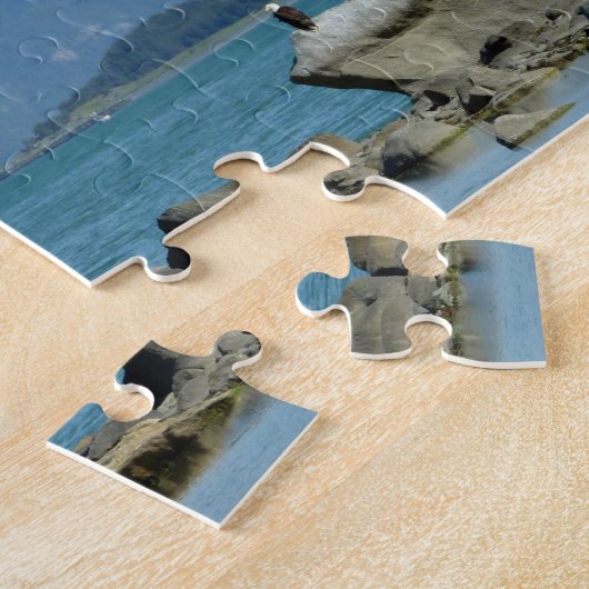 Bald Eagle im Skagway Alaska Puzzle (Seite)