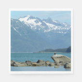 Bald Eagle im Skagway Alaska Serviette (Vorderseite)
