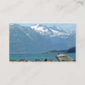 Bald Eagle im Skagway Alaska Visitenkarte (Rückseite)