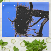 Bald Eagle im Winter - Original Wildlife Art Geschirrtuch (Gefaltet)